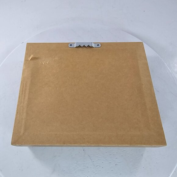 Rustic Farmhouse Landscape Oil Painting In Wooden Frame Autumn Scene Barn Tree - Picture 5 of 8